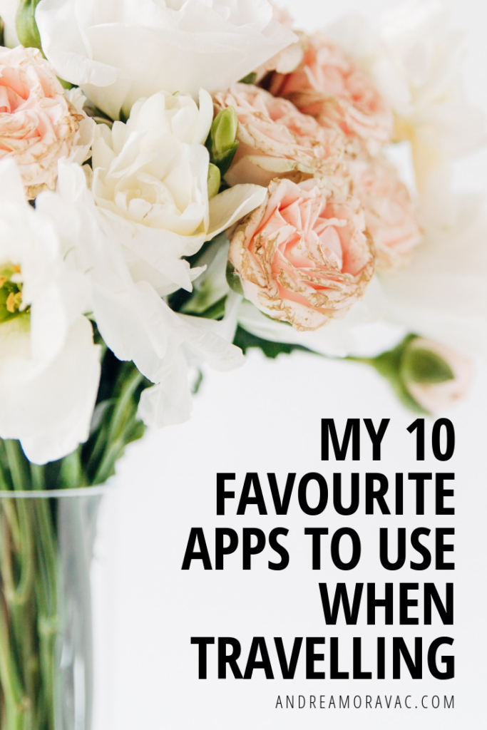 Want a list of the best free travel apps? Here are my favourite 10 apps that you should have in order to make your upcoming trips super smooth! Re-pin & don't forget to grab my free travel journal! :) #vacation #travel #traveljournal #travelapps #topapps